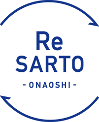 ReSARTO青ロゴ
